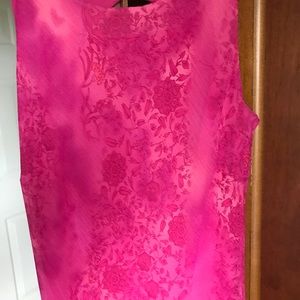 Dress Barn Fuschia Floral Dress